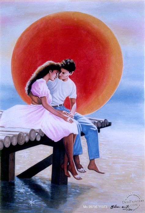 Painting of Lovers | DesiPainters.com