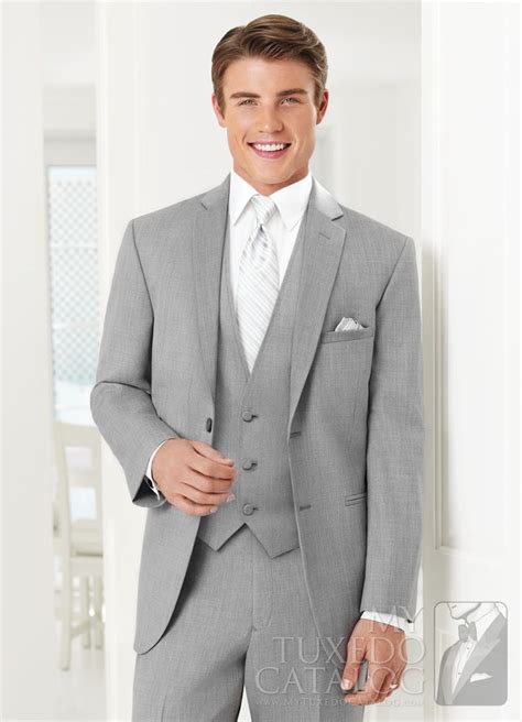 Heather Grey 'Twilight' Ceremonia Suit from http://www.mytuxedocatalog ...