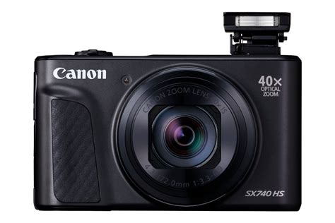 Canon Powershot SX740HS Black Digital Compact Camera | Camera House