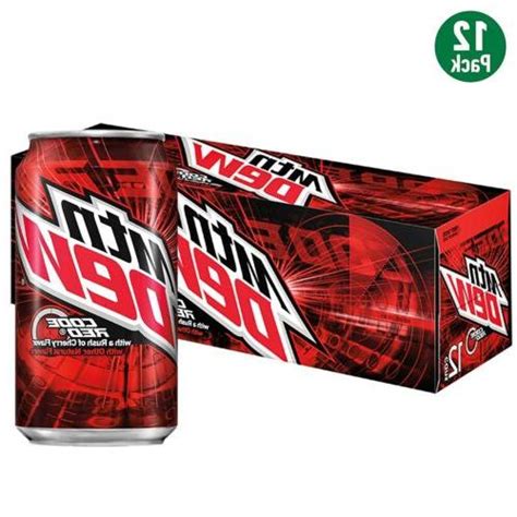 Mountain Dew Code Red Cans