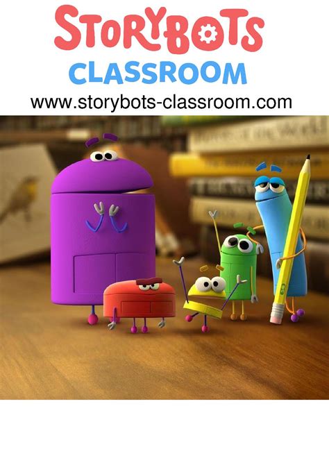 Opening Titles from the StoryBots Classroom Website Document | PDF Host