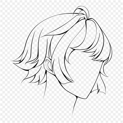 Personality Anime Male Character Hairstyle, Anime Drawing, Person Drawing, Hair Drawing PNG ...