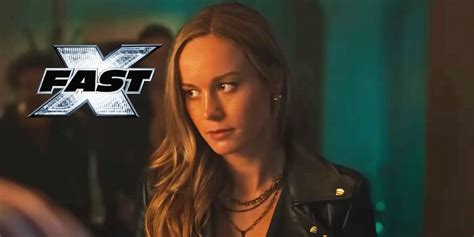 Fast X Star Brie Larson Reveals One Problem She Had With Fight Scenes