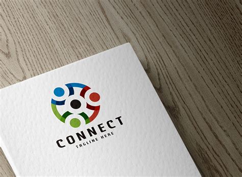 Connection Logo | Branding & Logo Templates ~ Creative Market