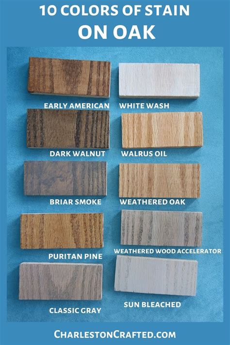 The Best Wood Stains on Oak