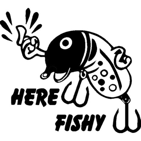 svg HERE FISHY FISHY FISHY - Google Search | Boat decals, Fishing ...