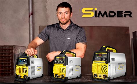 SIMDER Stick Welder 160Amp ARC/TIG Welder Machine 110V/220V Dual Voltage DC Inverter Welder with ...