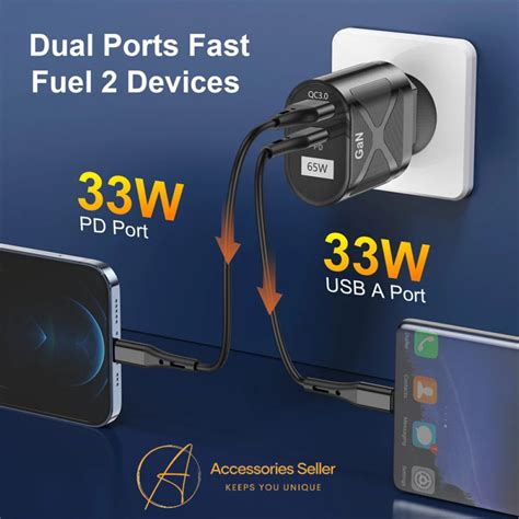 Dual Ports Fast Charging Adapter Amazing 2023 % - Accessories Seller