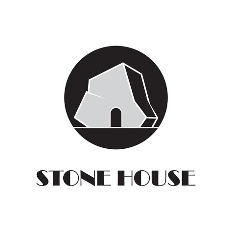 stone logo and symbol vector 12164666 Vector Art at Vecteezy