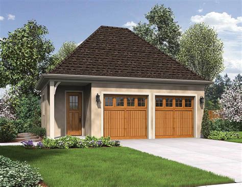 Charming Detached 2-Car Garage - 69516AM | Architectural Designs ...