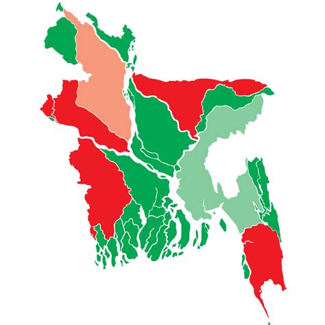 Bangladesh Map Download High Resolution - OVERPRINT