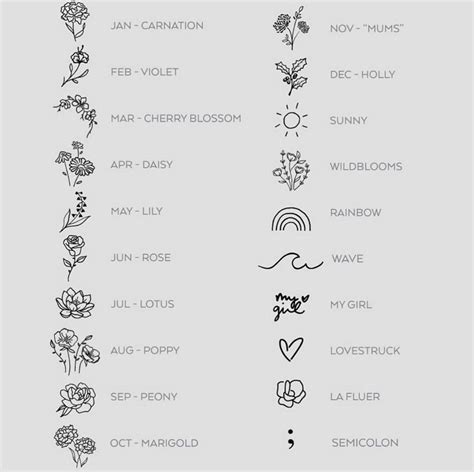 Tiny Tattoos With Meaning Symbols - TATTOO INSPIRATIONS YOUNG