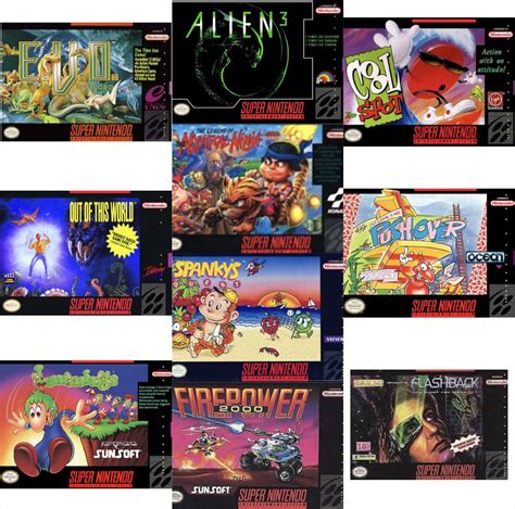 A variety of Super Nintendo games : r/nostalgia