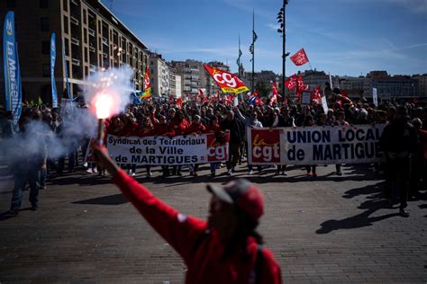 Protests rage in France for a 10th day, as Macron remains defiant ...