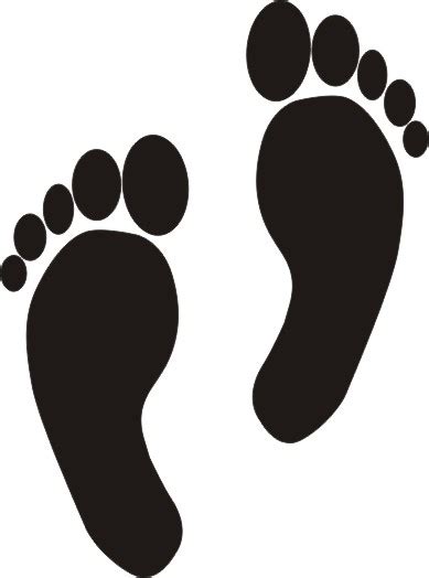 Foot clip art black and white free clipart images 6 – Clipartix
