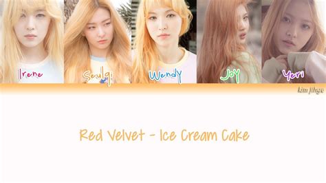 Red Velvet Ice Cream Cake Lyrics / Red Velvet - Ice Cream Cake LIVE ...