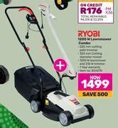 Ryobi 1200w lawnmower combo offer at Game