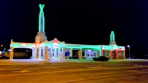 Shamrock, Texas. Scene from CARS, Route 66, USA. : roadtrip