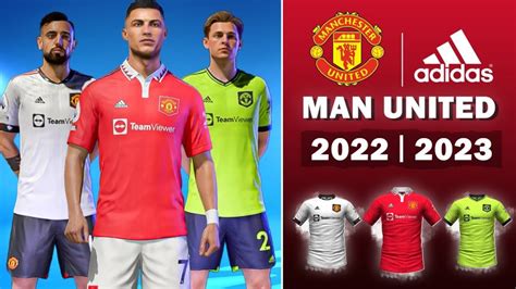 Manchester United New Kits 2023 DLS 22 FTS