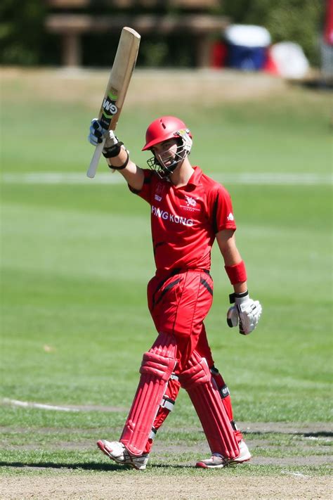 Mark Chapman acknowledges his half-century against Namibia ...