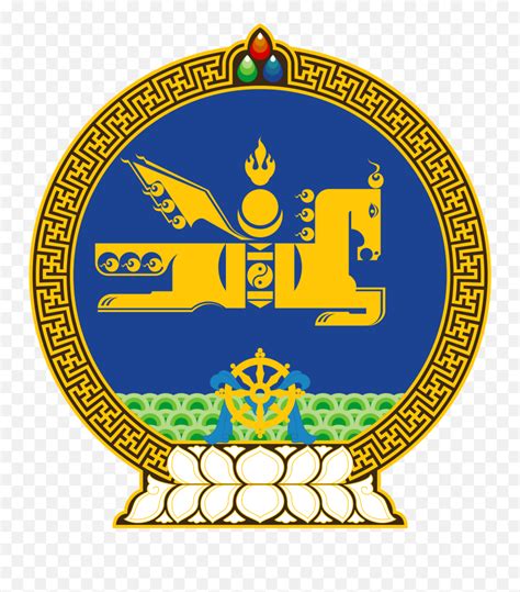 Emblem Of Mongolia - Mongolian Government Emoji,Lebanese Flag Emoji - free transparent emoji ...