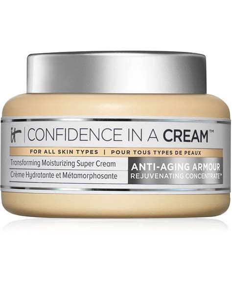 IT Cosmetics Confidence In A Cream Anti-Aging Moisturizer Jumbo Size, 4-oz. & Reviews - Shop All ...