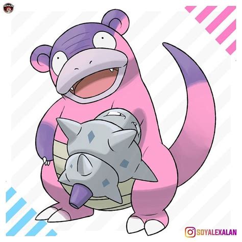 Alex on Instagram: “Galarian Slowbro! 😄😁🙌💪 . . I hope you like it!! . #drawthisinyourstyle­­ # ...