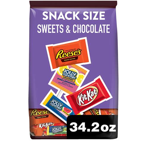 Jolly Rancher, Kit Kat® And Reese's Assorted Flavored Snack Size Candy ...