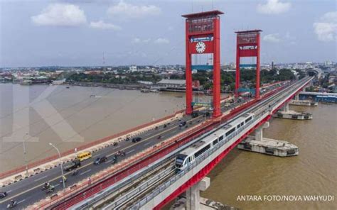 Proyek Lrt Palembang - LRT Sumatera Selatan bakal Lebih Nyaman Untuk ...