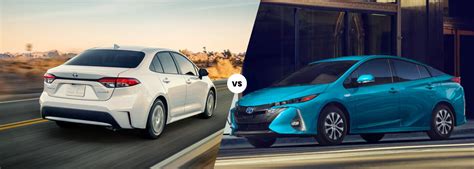 2021 Toyota Corolla Hybrid vs. Prius Prime | Compare Toyota Hybrid Cars in Ontario