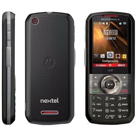 Celular Nextel Motorola I418 Câmera Fm Mp3 E Bluetooth - R$ 299,00 em Mercado Livre