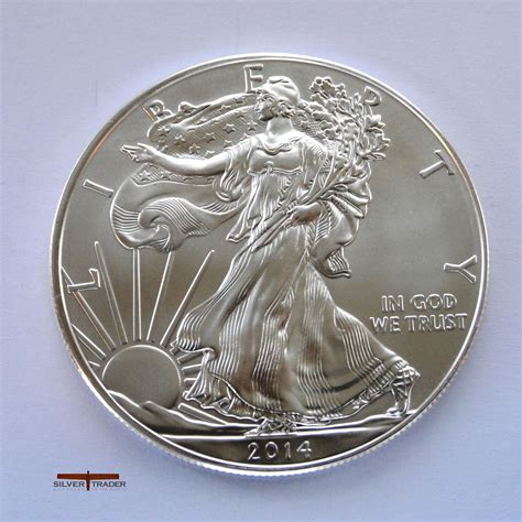 2014 American eagle 1 ounce silver Bullion Coin | Silver bullion, Bullion coins, Silver bullion ...