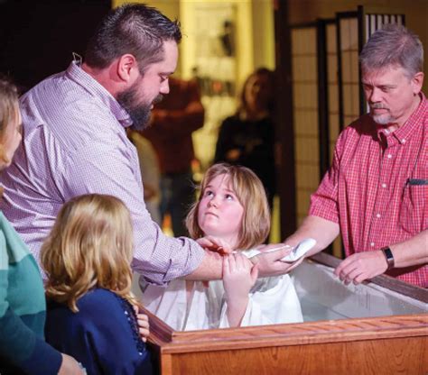 Churches celebrate baptism and new life, as Annual Church Profiles testify to continuing ...