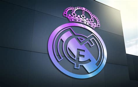 Wallpaper wallpaper, sport, logo, football, Real Madrid for mobile and ...