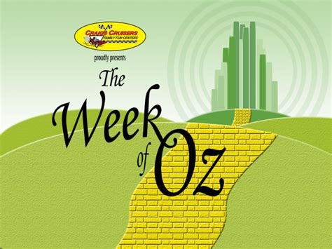 Craig's Cruisers proudly presents the Week of Oz Facebook Giveaway to ...