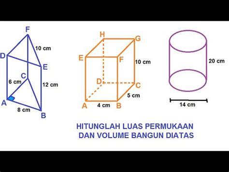 Yuk Cek Contoh Soal Menghitung Volume Prisma Segi Empat Terbaik - Lihat ...