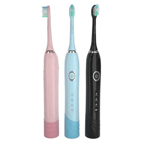 Aliexpress.com : Buy Electric Toothbrush Ultrasonic Intelligent with 2 Replaceable Brush Heads ...