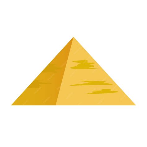 Premium Vector | Vector egyptian pyramids cartoon desert landmark ancient monument