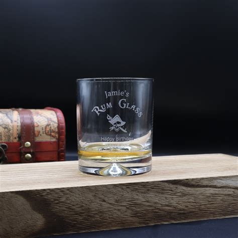 Engraved Rum Glass – Regalo