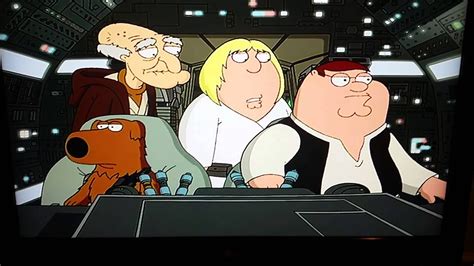 Family guy star wars I know some maneuvers - YouTube