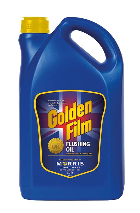 Golden Film Flushing Oil Classic Engine Oils Heritage & Steam - Morris ...