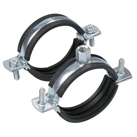 Buy AKIHISA 10 Pcs Split Ring Pipe Hanger Heavy Duty Adjustable Pipe Bracket Clamp Wall Ceiling ...