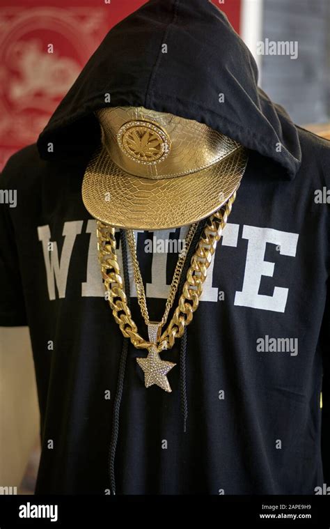 Bling and hoodie being the essential teen gangsta (gangster) street ...