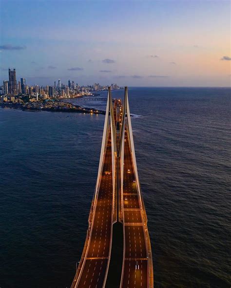 Bandra-Worli sea link, Mumbai, India : r/bridgeporn