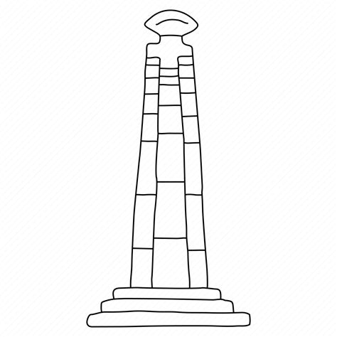 Architecture, axum, buildings, ethiopia, landmarks, sketch, tower icon - Download on Iconfinder