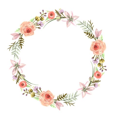 Download Flower Wreath Bridesmaid Design Invitation Floral Wedding Clipart PNG Free | FreePngClipart