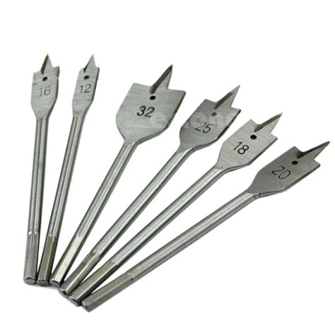 New 6pc Industrial spade paddle flat wood boring bit L22-in Drill Bits from Tools on Aliexpress ...