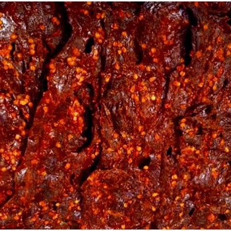 Sweet Glazed Chewy Kilishi (NIGERIAN BEEF JERKY)