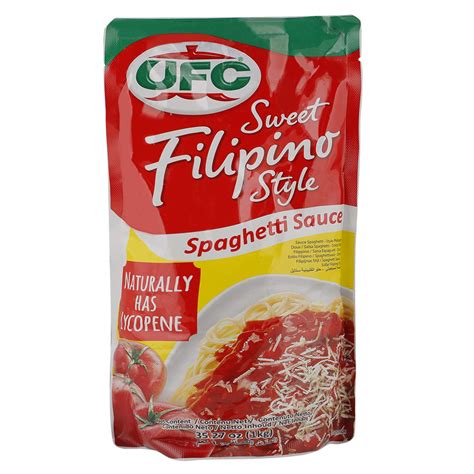 Buy UFC Spaghetti Sauce (Sweet Filipino Style, 1kg) Online at desertcartUAE