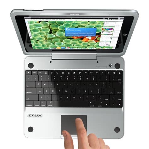 Crux Loaded iPad 2 Keyboard Case with Trackpad and Back Up Battery | Gadgetsin
